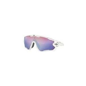 Zonnebril Oakley Jawbreaker Polished White Prizm Snow Sapphire