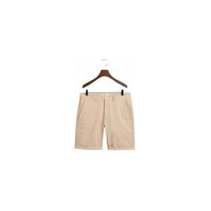 Korte broek GANT Men Slim Sunfaded Shorts Dry Sand-Maat 36