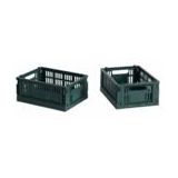 Opbergbox HAY Colour Crate Mini Dark Green (Set van 2)