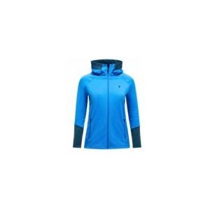 Peak Performance - Rider Essentials Midlayer Zip Hood - Azure Ascent/Mountain Lake - Vest