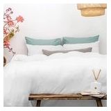 Dekbedovertrek - Grijs - Katoen - 1 Persoons