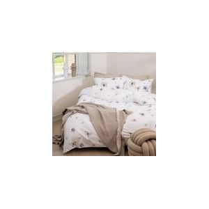 Dekbedovertrek Town&Country Wellington White Satijn-140 x 200 / 220 cm | 1-Persoons