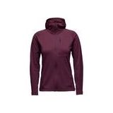 Skipully Black Diamond Women Coefficient Hoody Blackberry-L