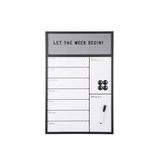 Magneetbord PT Living Serene With Message Board White