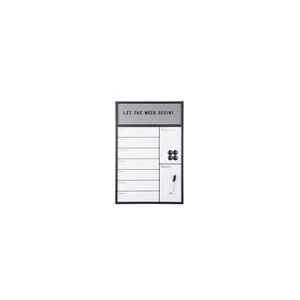 Magneetbord PT Living Serene With Message Board White