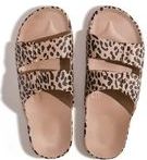Freedom Moses - Fancy Leo - Slipper - Bruin - 100% PCU - Vegan - Waterbestendig