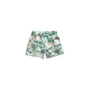 Zwembroek GANT Men Swim Shorts Hawaii Print Turquoise Mist-L