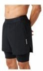 Björn Borg - Borg 2 In 1 Shorts - Sportbroek - Zwart - Heren