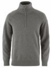 Fjällräven - Övik Lite Half Zip - Trui - Grey Melange