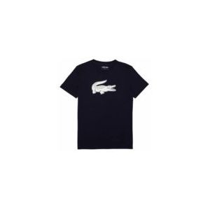 T-Shirt Lacoste Men TH2042 Navy Blue/White-4