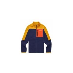 Cotopaxi - Abrazo Fleece Fullzip Jacket - Amber/Maritime - 100% Gerecycled Polyester Fleece