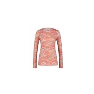 Ondershirt Poederbaas Women Thermo Animal Zebra Pink