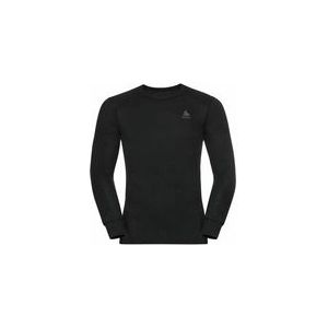 Ondershirt Odlo Men Bl Top Crew Neck L/S Active Warm Eco Black-M