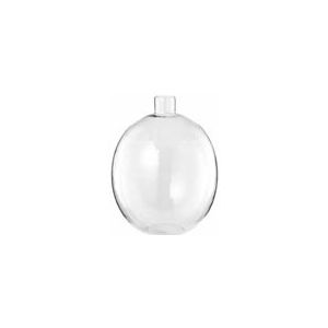 vtwonen Bloemenvaas - Cilinder Vorm - Transparant - Modern - Glas