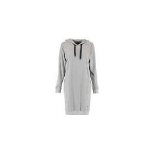 Pyjamashirt Cawö 820 Uni Longsize Hoodie Women Grijs Blauw-XS