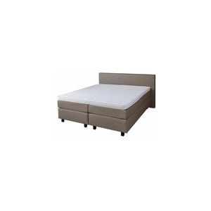 Boxspring Dozing Venezia Vlak Pocketvering Beige-180 x 210 cm