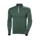 Skipully Helly Hansen Men Lifa Merino Midweight 1/2 Zip Jungle Green-XXL