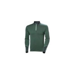 Skipully Helly Hansen Men Lifa Merino Midweight 1/2 Zip Jungle Green-XXL
