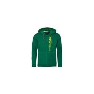 HEAD - Club - Vest - Groen - Polyester - Met Capuchon - Regular Pasvorm