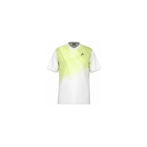 Tennisshirt HEAD Men Topspin Print Lightlime-M