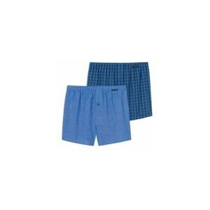 Boxershort Schiesser Men 168445 Boxershorts Royal Blue (2-Pack)-S