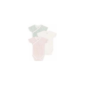 Petit Bateau - Rompertjes - Multi - Set van 3 - Korte Mouwen