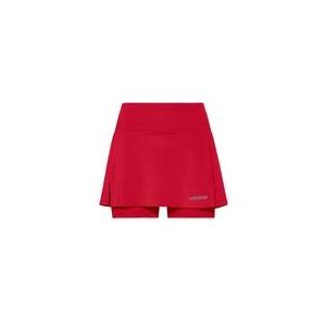 Tennisrok HEAD Women Club Basic Red-XXL