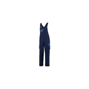 Werkoverall Ballyclare Unisex Classics D15 Duo Bib & Brace Leipzig Navy Royal Blue-Maat 46