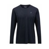 Peak Performance - Delta LS Tee - T-shirt - Zwart - Herenmodel