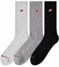 Socks New Balance Unisex Patch Logo Crew White Multi (3 Pack)-Schoenmaat 35 - 38