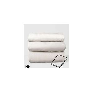 Topper Hoeslaken Dommelin 5-9 cm Wit (Katoen 180TC)-90 x 210 cm