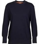 Icebreaker - Central II LS Sweatshirt - Blauw - Trui
