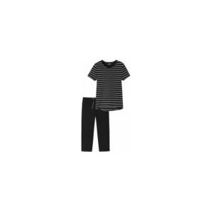 Pyjama Schiesser Women 161067 Nightwear Black-Maat 54
