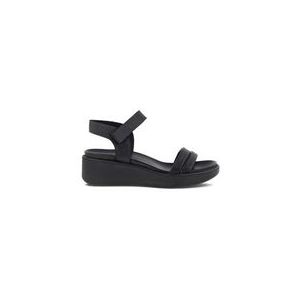 Sandaal ECCO Women Flowt Wedge Lx W Black Black-Schoenmaat 41