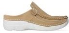 Klomp Wolky Women Roll Slide Antique nubuck Beige-Schoenmaat 42