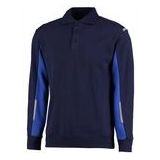 Werktrui Ballyclare Unisex Capture Identity Duo Polosweater Joe Navy Royal Blue-S
