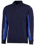 Werktrui Ballyclare Unisex Capture Identity Duo Polosweater Joe Navy Royal Blue-S