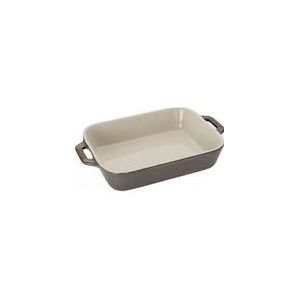 Gratineerschaal Staub Ceramic Ancient Grey 34 x 24 cm