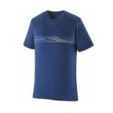 Patagonia - Cap Cool Merino Graphic Shirt - Blauw - Merinoshirt
