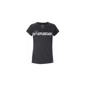 Tennisshirt Tecnifibre Women F2 Airmesh Black Heather-L