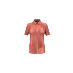 Blouse Salewa Women Puez Dry Short Sleeve Lantana Pink-L