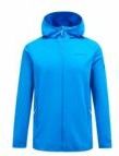 Peak Performance - M Light Zip Hood - Vest - Brilliant Blue