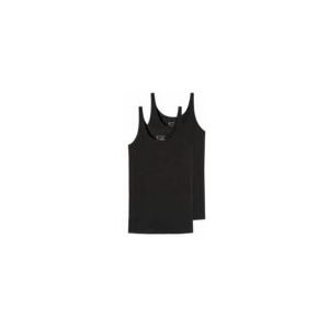 Ondershirt Schiesser Women 174389 Black (2-Pack)-Maat 50