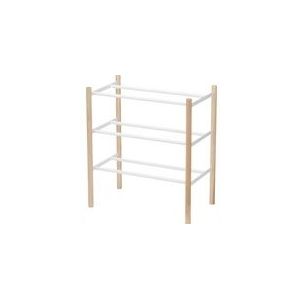 Yamazaki - Expand. Shoe Rack - Plain - white