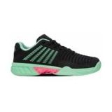 K-Swiss - Dames Express Light 3 - Tennisschoen - Zwart - Neon Mint - Neon Pastel Roze