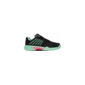 K-Swiss - Dames Express Light 3 - Tennisschoen - Zwart - Neon Mint - Neon Pastel Roze