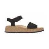 Birkenstock - Glenda - Sandalen - Zwart - Nubuckleer