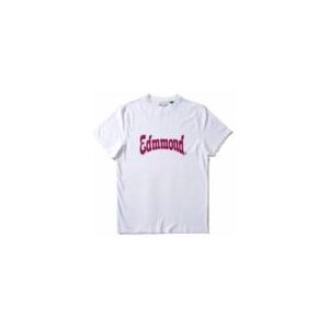 T-Shirt Edmmond Studios Men Curly Plain White-XL