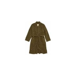 OAS - Olivado Robe - Unisex - Kleur: Olijfgroen - Materiaal: Katoen