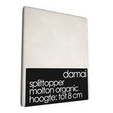 Molton Split Topper Hoeslaken Damai 8 cm (Organic)-160 x 210 cm